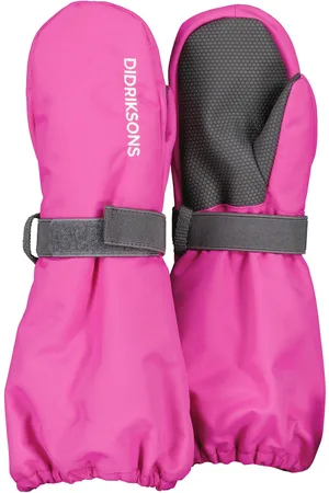 Didriksons Dětské zimní rukavice - palčáky Biggles Plastic Pink 322