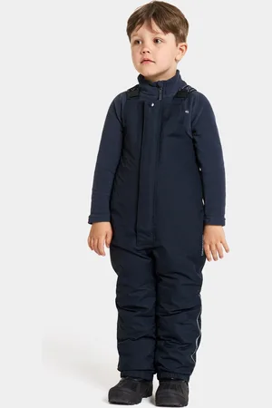 Didriksons Dětské zateplené kalhoty Tarfala 7 - Navy 039
