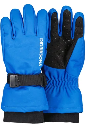 Didriksons Dětské rukavice BIGGLES Gloves 3 prstové - Carribean blue 435