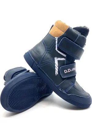 DD Step Zimní boty W068-42921B Royal Blue
