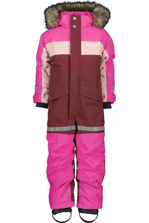 Didriksons Dětská zimní kombinéza Bjarven Plastic Pink 322