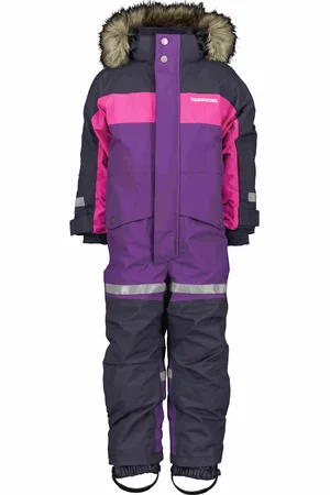 Didriksons Dětská zimní kombinéza Bjarven Royal Purple I12