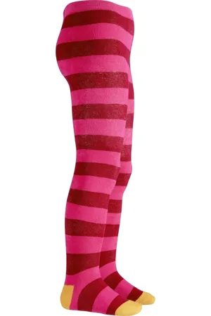 Playshoes Termo punčocháče Růžové pruhy