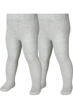 Playshoes 2PACK Termo punčocháče Šedý melír