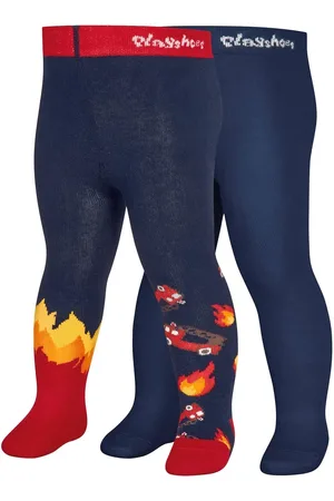 Playshoes 2PACK Dětské punčocháče Hasiči