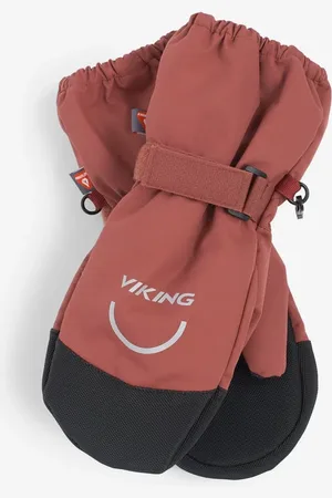 Viking Dětské zimní rukavice - palčáky Expower Dark Pink