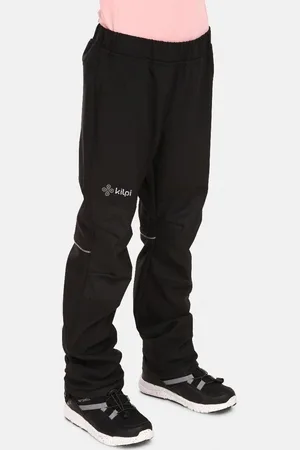 Kilpi Dětské softshellové kalhoty RIZO-J Black