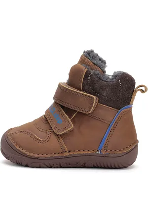 DD Step Zimní boty W073-42814 Chocolate