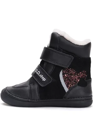DD Step Dětské zimní boty W078-42862B Black