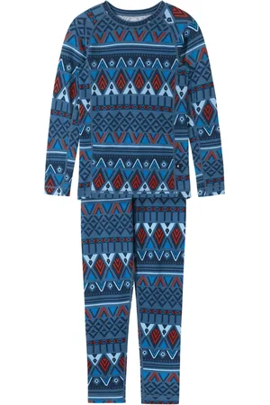 Reima Dětské merino termoprádlo Taitoa Blue Ocean 67A6