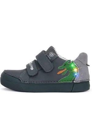 DD Step Svítící boty S068-51124 Dark Grey