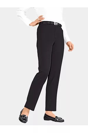 MONA Ženy Strečové - Kalhoty v strečové kvalitě Černá