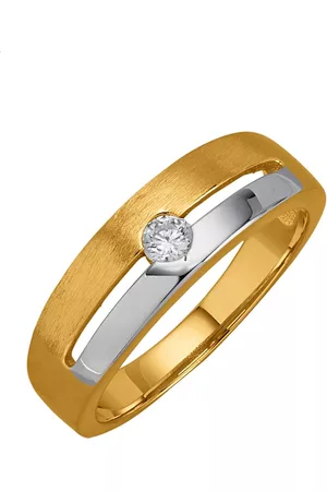 Golden Style Ženy Prstýnky - Dámský prsten s krystalem Bicolor