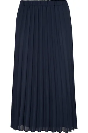 m. collection Ženy Plisovaná - Plisovaná sukně podšizý model Námořnická