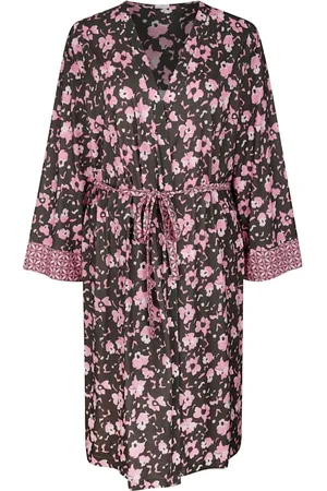 TruYou Ženy Kimona - Kimono v harmonické směsi vzorů Antracitová/Pink/Růžová