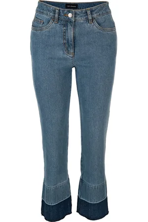 AMY VERMONT Ženy Bootcut - Džíny Blue bleached