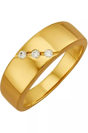 Golden Style Ženy Prstýnky - Dámský prsten s krystaly Barva žlutého zlata