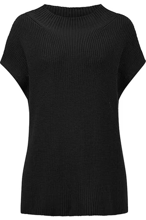 ALBA MODA Ženy Vesty - Vesta v Oversized stÅ™ihu ÄŒernÃ¡