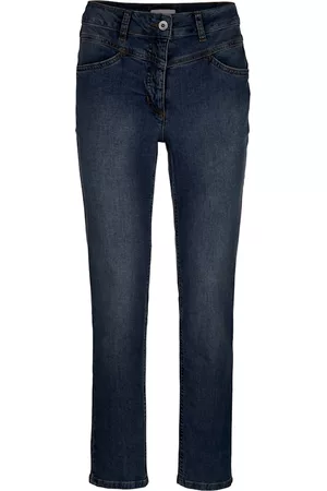 Dress In Ženy Slim - Džíny v moderním střihu Dark blue