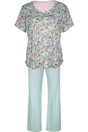 TruYou Ženy Pyžama - Pyžamo s moderním potiskem Tyrkysová/Růžová/Pink