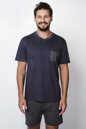 Italian Fashion Pánské pyžamo Diaz - bavlna 2X