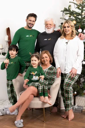 Italian Fashion Dámské pyžamo Asama - dlouhé propínací 2X