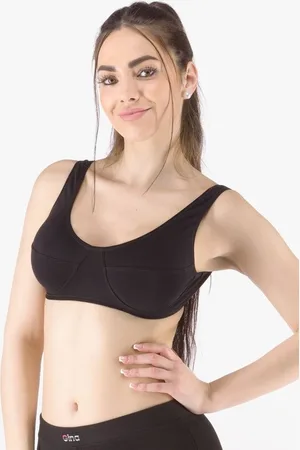 Gina Bavlněná sportovní podprsenka 97001P 2X