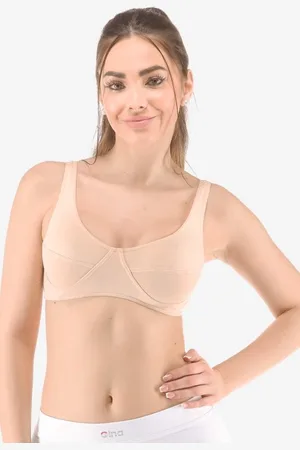 Gina Bavlněná sportovní podprsenka 97017P 2X