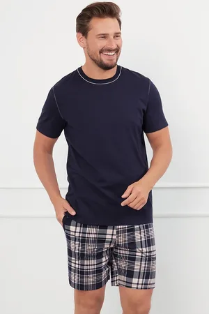 Italian Fashion Krátké pánské pyžamo Edwin - bavlna 2X