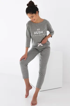 Sensis Dámské pyžamo ensis Hush - 7/8 kalhoty