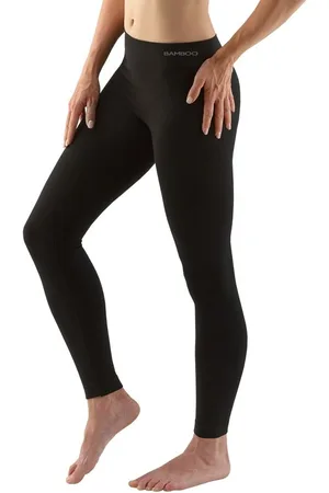 Gina Dlouhé sportovní legíny 95031P - bambus /X