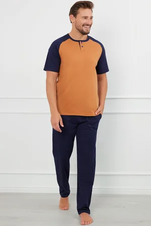 Italian Fashion Pánské pyžamo Aleksandr - bavlněné 2X