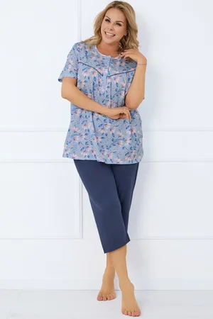 Italian Fashion Dámské pyžamo Facelia - bavlna 2X