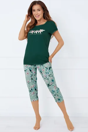 Italian Fashion Dámské 3/4 pyžamo Florisa - bavlna 2X