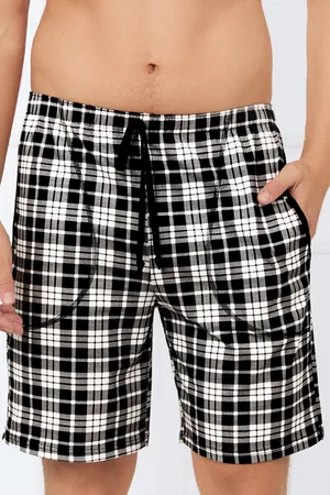 Italian Fashion Pánské krátké pyžamové kalhoty Klark - bavlna 2X