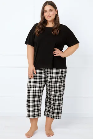 Italian Fashion Dámské pyžamo Klára - 7/8 kalhoty 2X