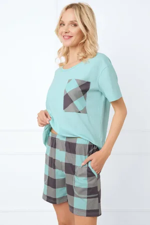 Italian Fashion Dámské krátké pyžamo andra - bavlna 2X