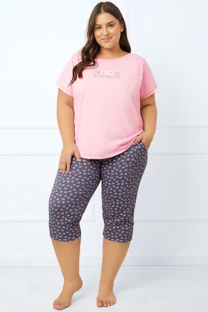 Italian Fashion Dámské 3/4 pyžamo otte - bavlna 2X