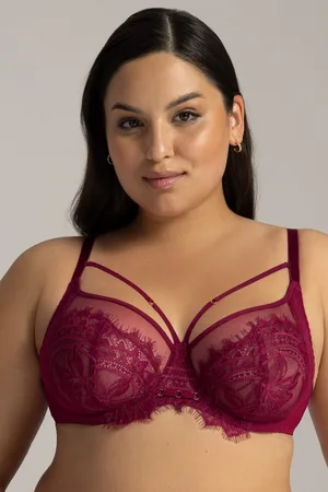 Ava Lingerie Nevyztužená podprsenka Ava ingerie 2150 Chianti 100B