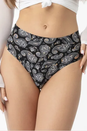 Julimex Tanga Paisley - vyšší pas 2X