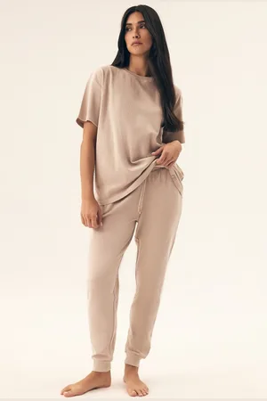 HENDERSON BARACCO Dámské pyžamo - homewear - Nilsa - bavlněná waflovina
