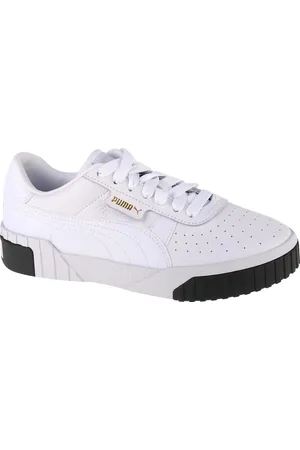 PUMA Bílé dámské tenisky Cali 369155-04
