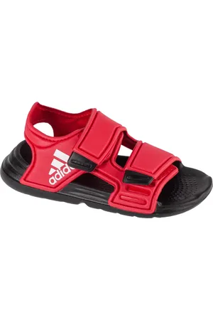 adidas Červené chlapecké sandály Altaswim Sandals