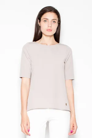 Venaton Halenka s 3/4 rukávy VT002 Beige