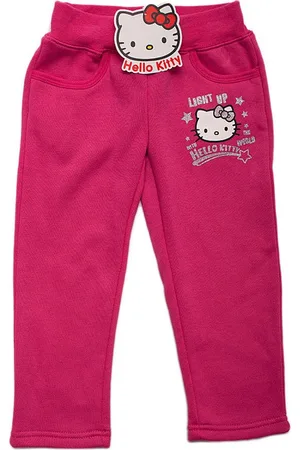 Hello Kitty Dívčí růžové tepláky