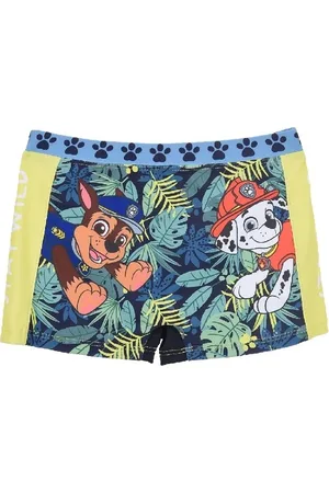Paw Patrol Zelené vzorované chlapecké plavky