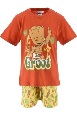Marvel Oranžovo-žluté chlapecké pyžamo Groot