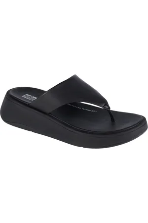 FitFlop Černé dámské žabky F-Mode