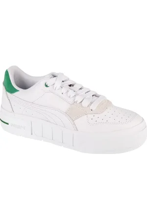 PUMA Bílé dámské tenisky Cali Court Match 393094-01