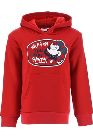 Mickey Mouse Disney červená dětská mikina